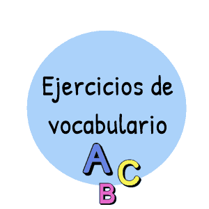 Ejercicios de vocabulario en inglés