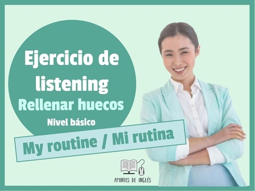 Listening en ingles de la rutina