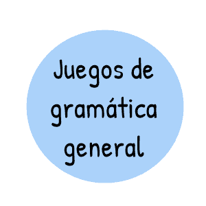 Juegos de gramática general en inglés